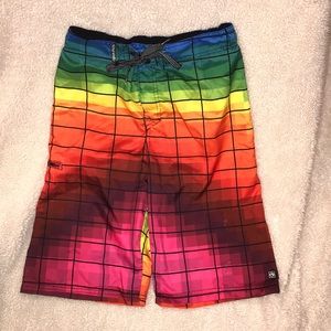 Ocean Current Swim Trunks